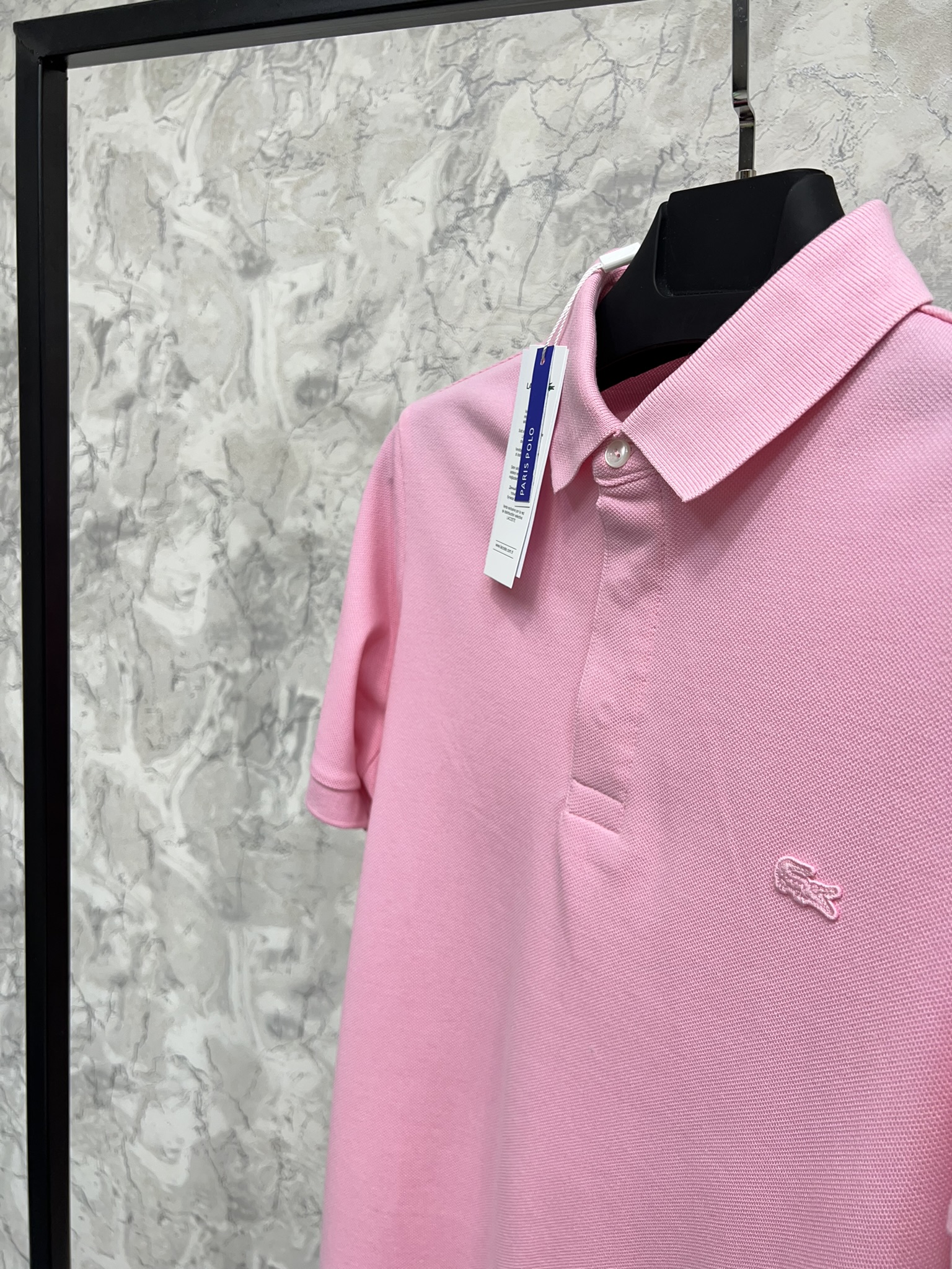 Erkek%20Paris%20Normal%20%20Fit%20Pembe%20%20%20Polo%20Yaka%20T-shirt%207025P