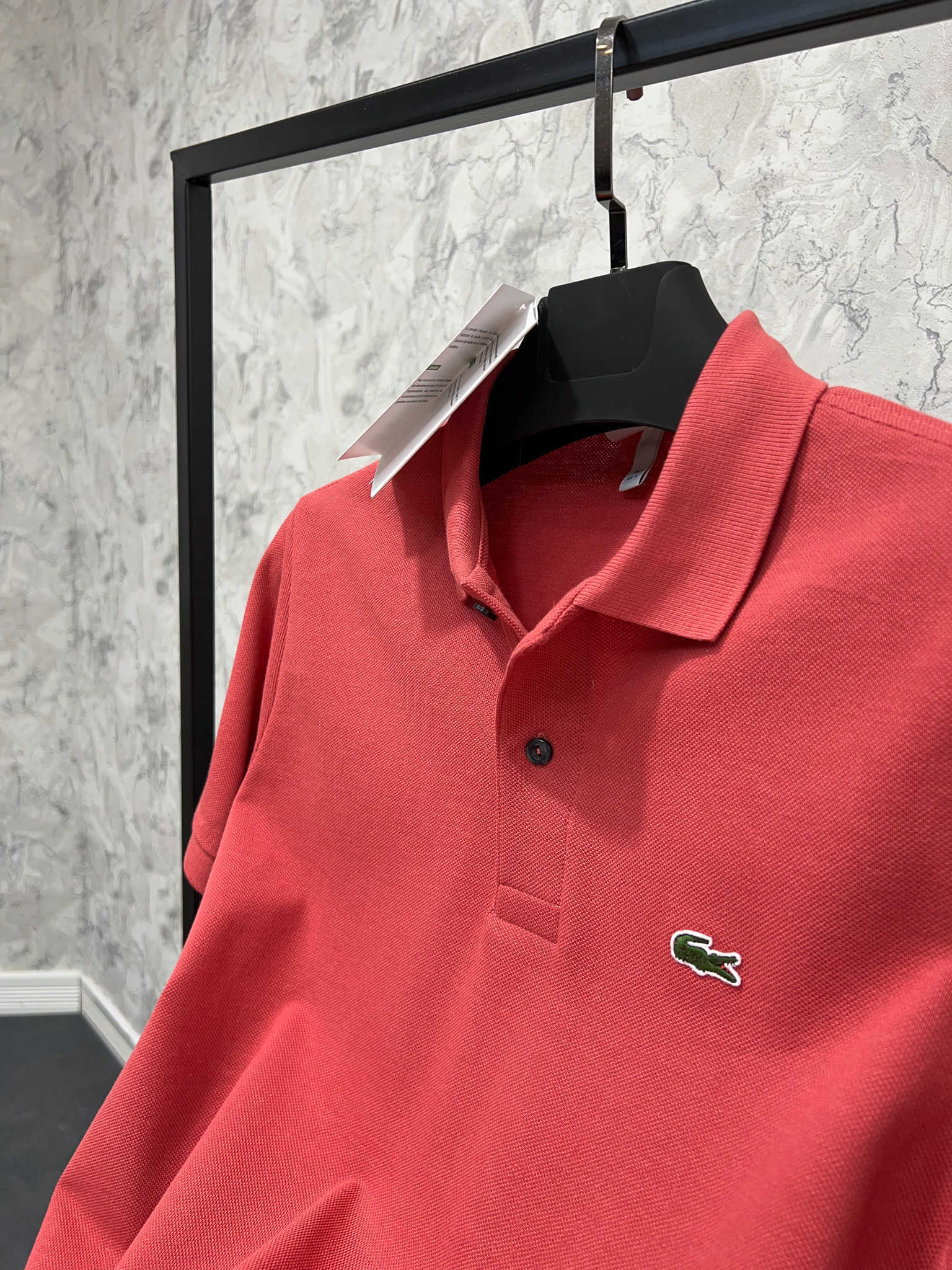 Erkek%20Normal%20%20Fit%20Mercan%20Polo%20Yaka%20T-shirt%207001YM