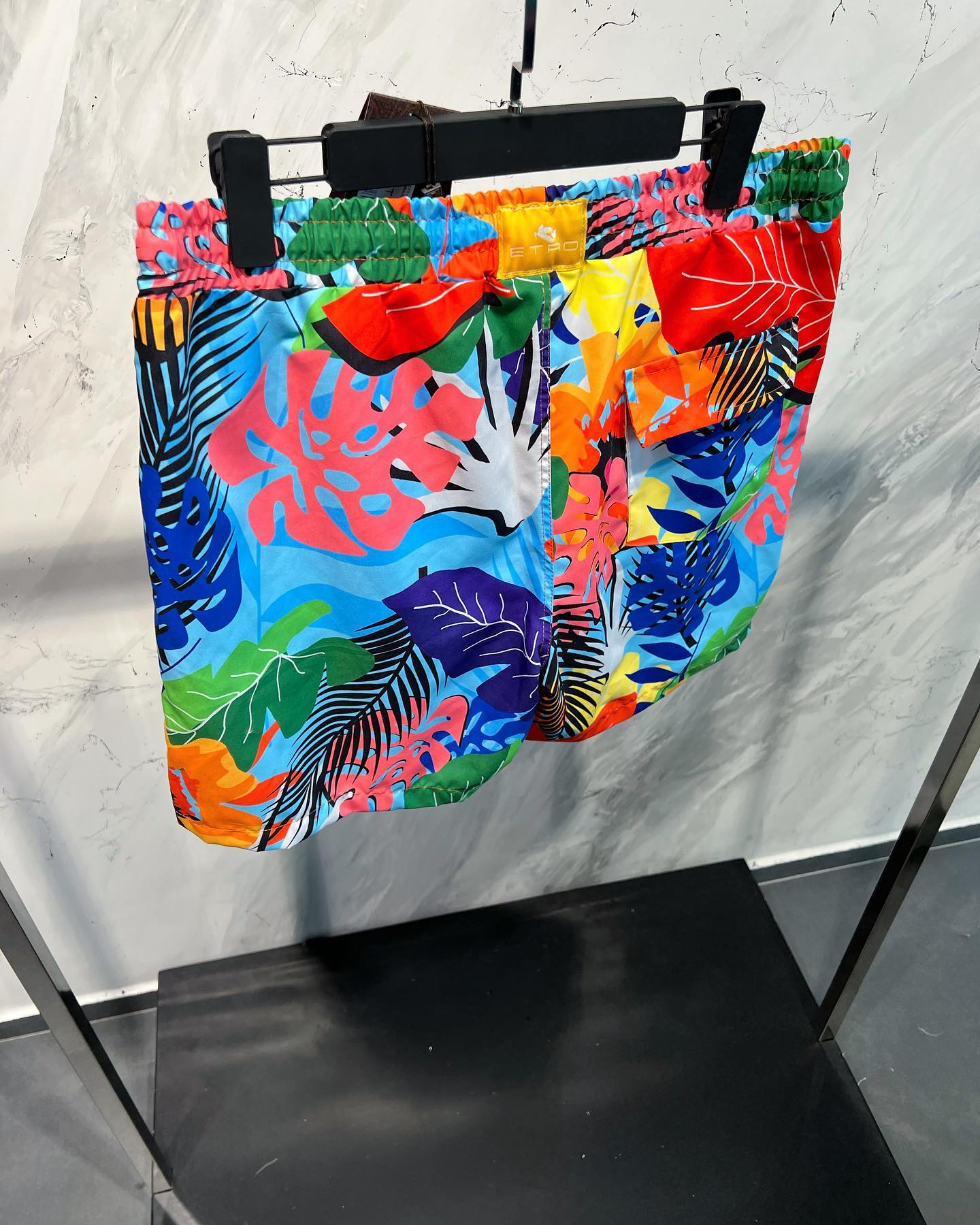 Erkek%20%20Slim%20%20Fit%20Şort%20Mayo%20Orange%209235T