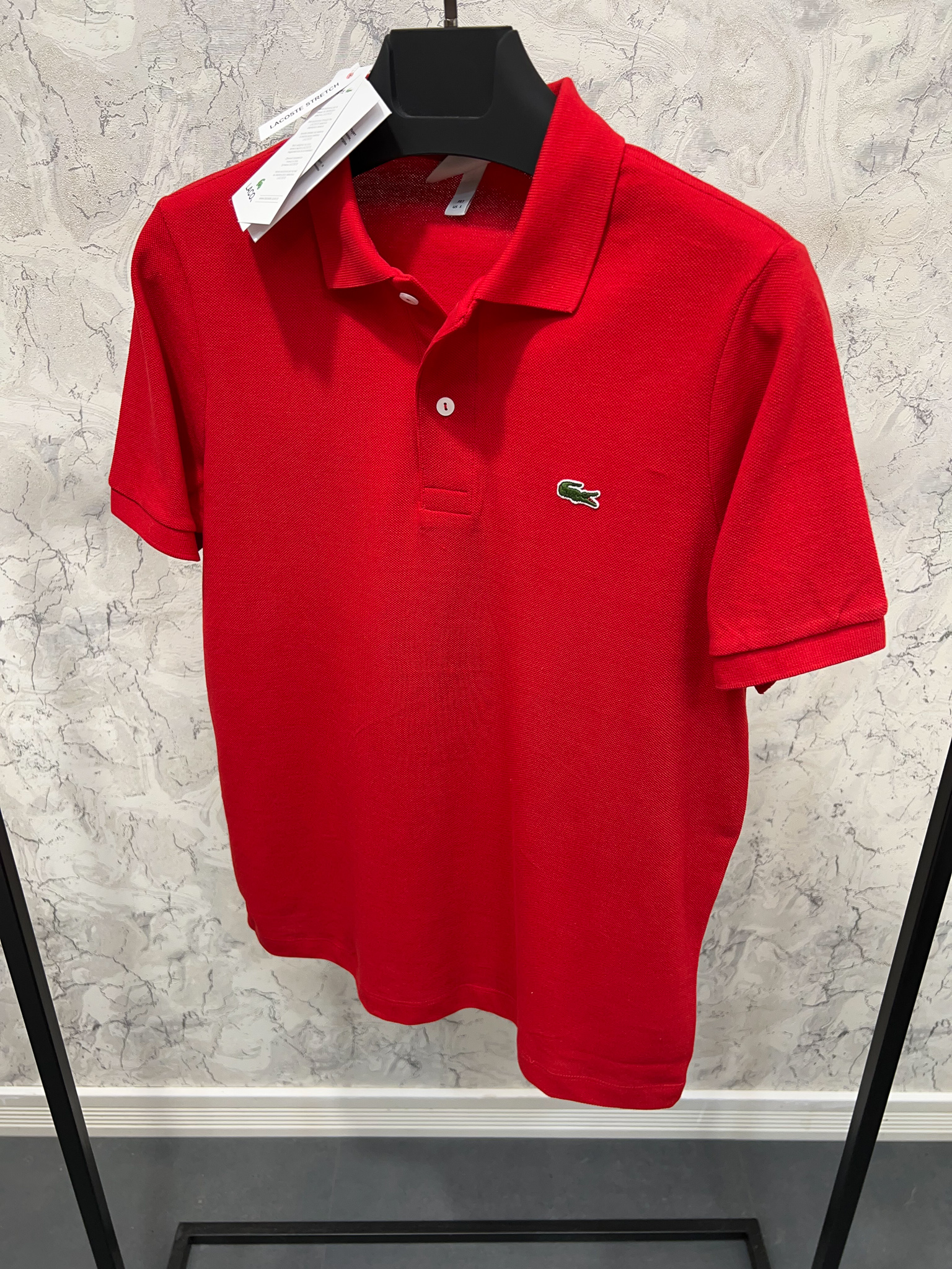 Erkek%20Normal%20%20Fit%20Kırmızı%20%20Polo%20Yaka%20T-shirt%207001YK