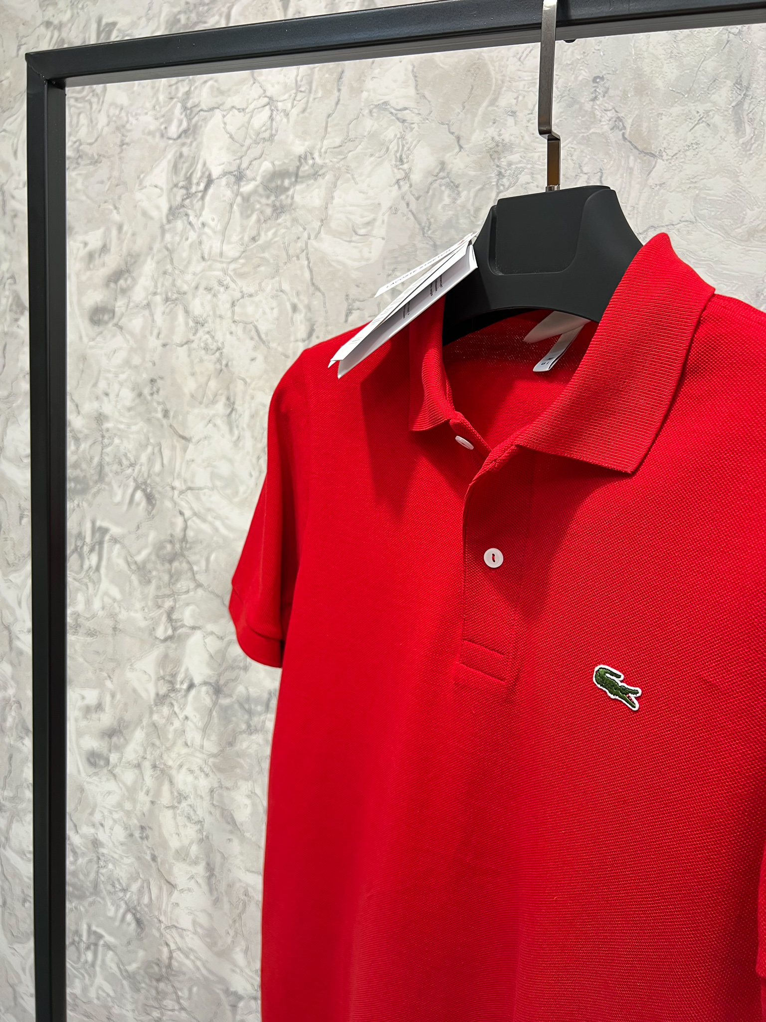 Erkek%20Normal%20%20Fit%20Kırmızı%20%20Polo%20Yaka%20T-shirt%207001YK