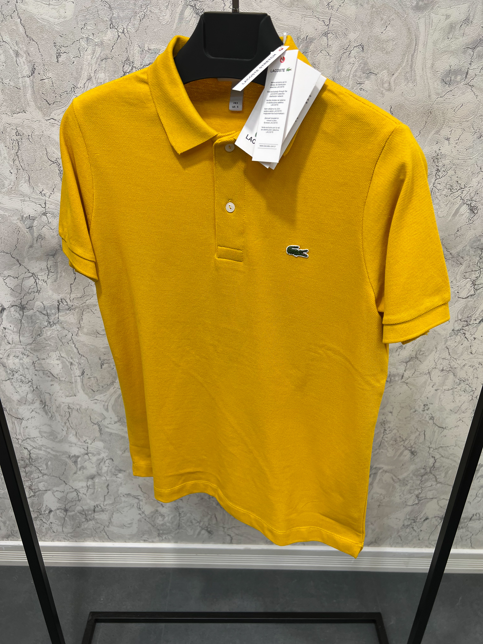 Erkek%20Normal%20%20Fit%20Hardal%20%20Polo%20Yaka%20T-shirt%207001YH