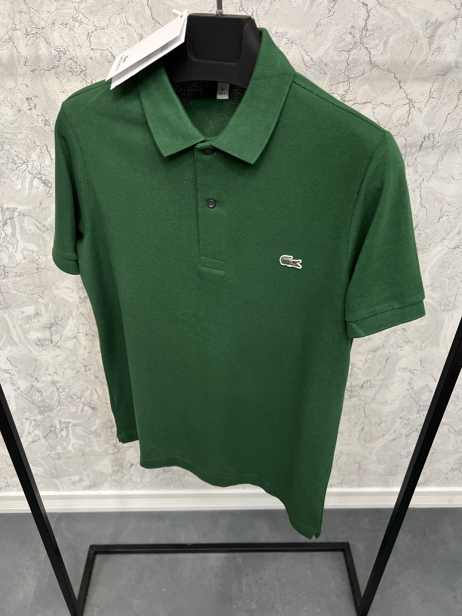 Erkek%20Normal%20%20Fit%20Yeşil%20%20Polo%20Yaka%20T-shirt%207001YY