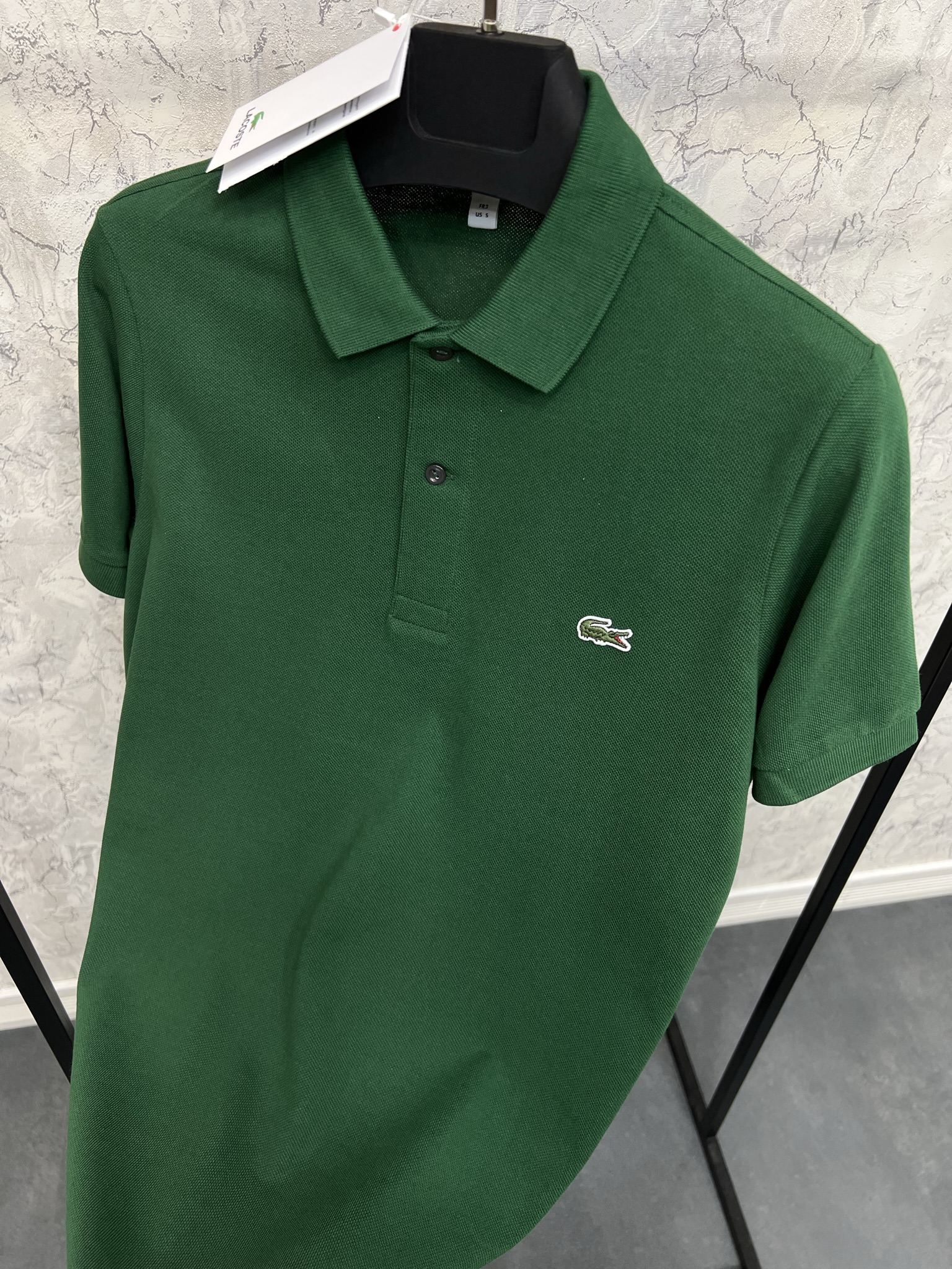 Erkek%20Normal%20%20Fit%20Yeşil%20%20Polo%20Yaka%20T-shirt%207001YY