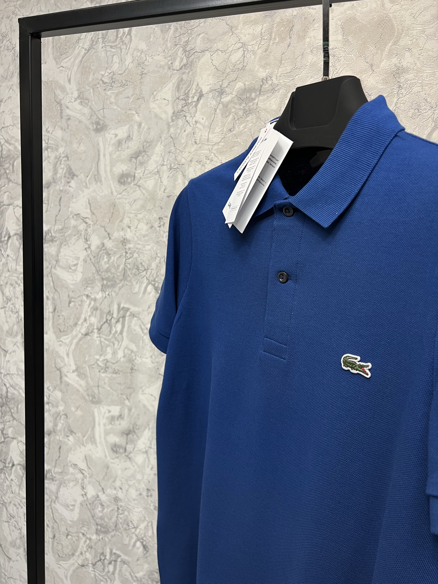 Erkek%20Normal%20%20Fit%20Saks%20%20Mavi%20%20Polo%20Yaka%20T-shirt%207001YS