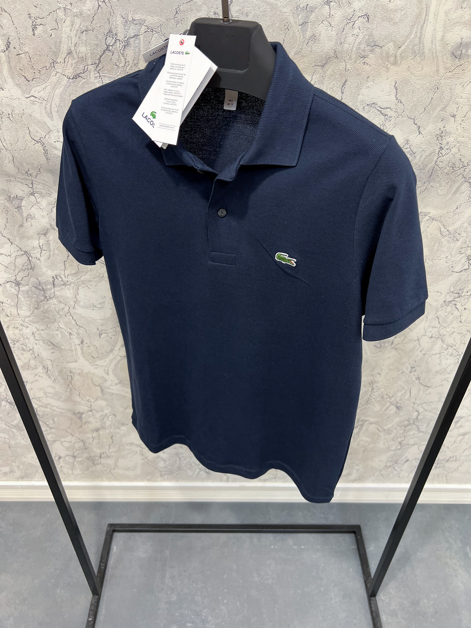 Erkek%20Normal%20%20Fit%20Lacivert%20%20%20Polo%20Yaka%20T-shirt%207001YL
