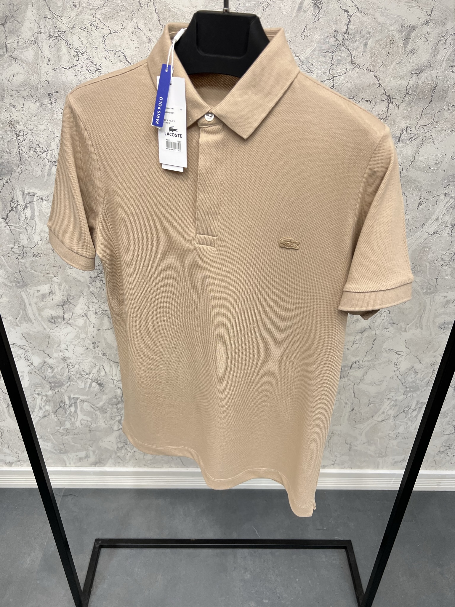 Erkek%20Paris%20Normal%20%20Fit%20BEJ%20Polo%20Yaka%20T-shirt%207025B2