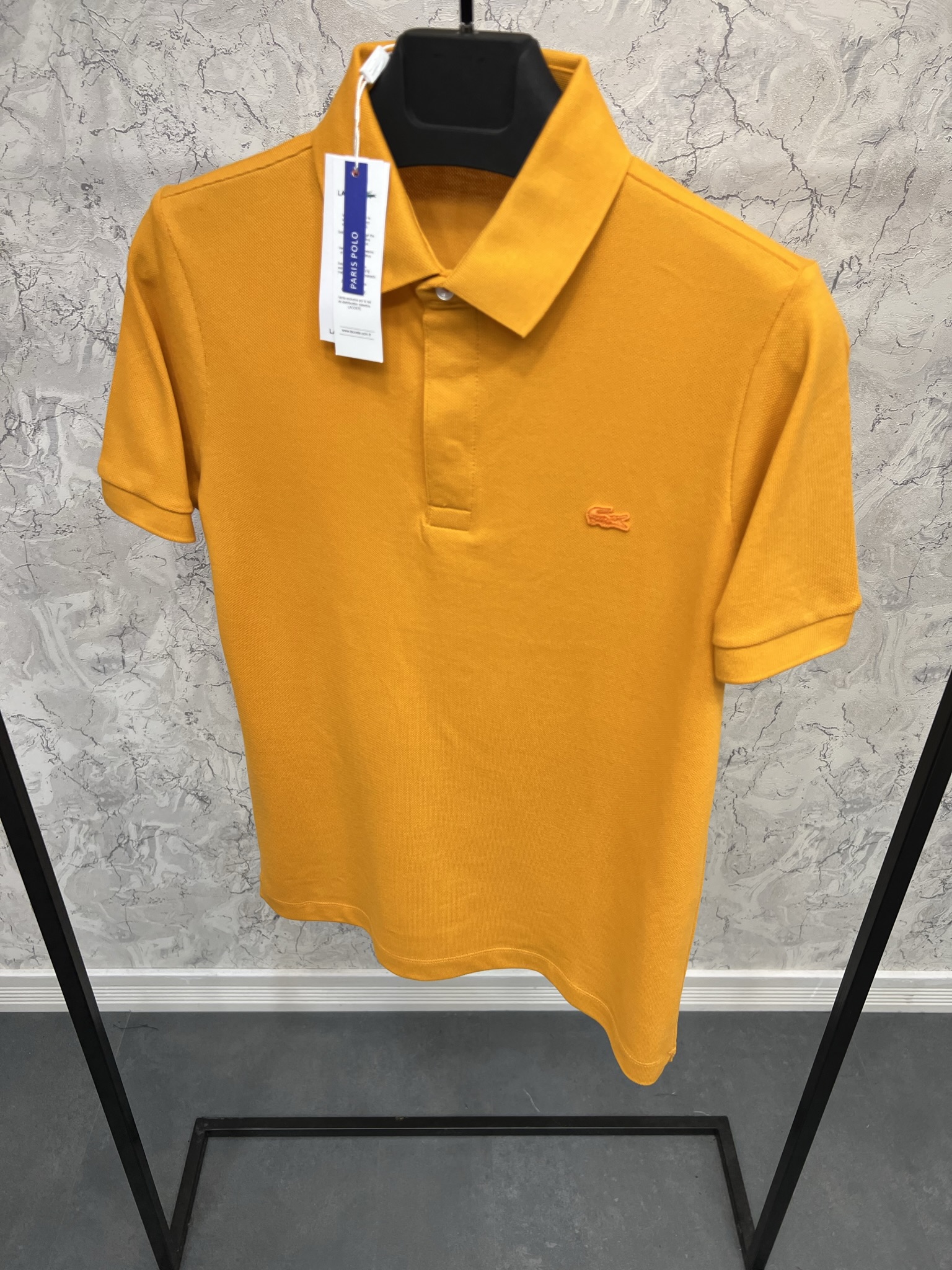 Erkek%20Paris%20Normal%20%20Fit%20Turuncu%20%20%20Polo%20Yaka%20T-shirt%207025T