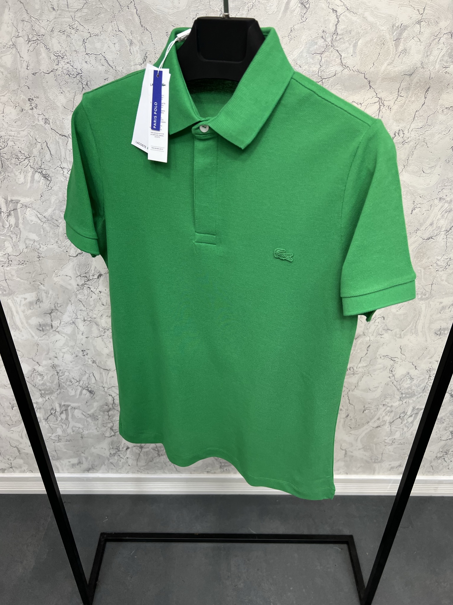 Erkek%20Paris%20Normal%20%20Fit%20Yeşil%20%20%20Polo%20Yaka%20T-shirt%207025Y