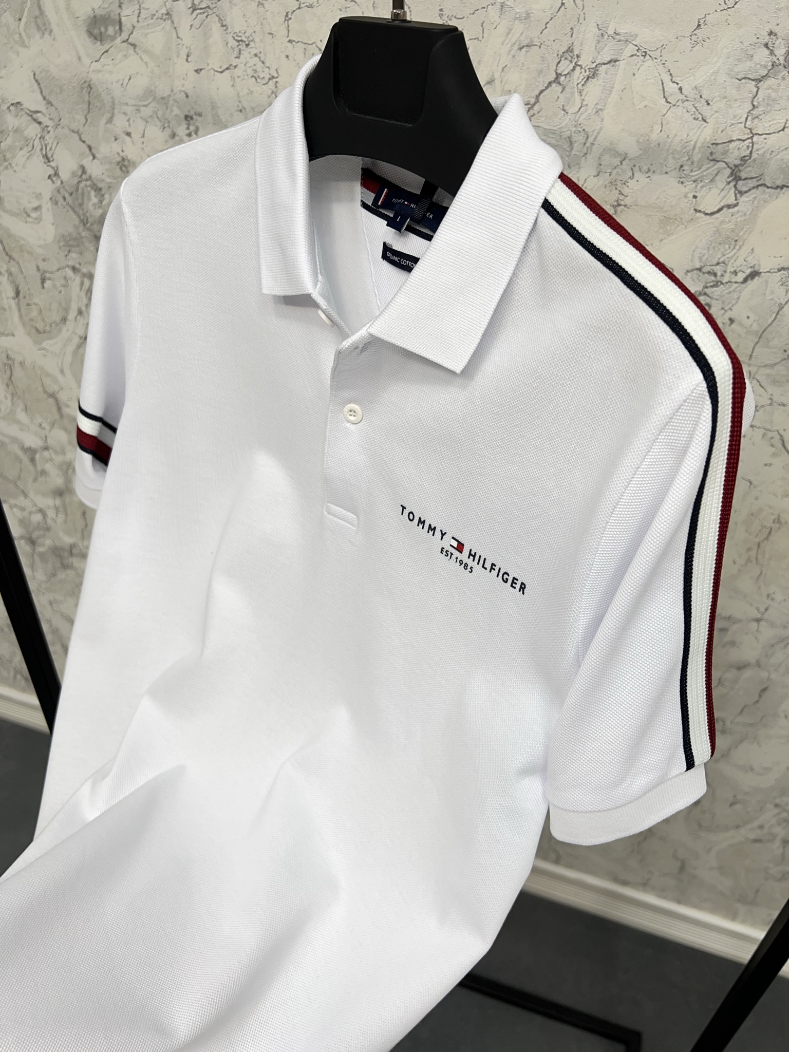Erkek%20Normal%20%20Fit%20Beyaz%20%20Polo%20Yaka%20T-shirt%208020B