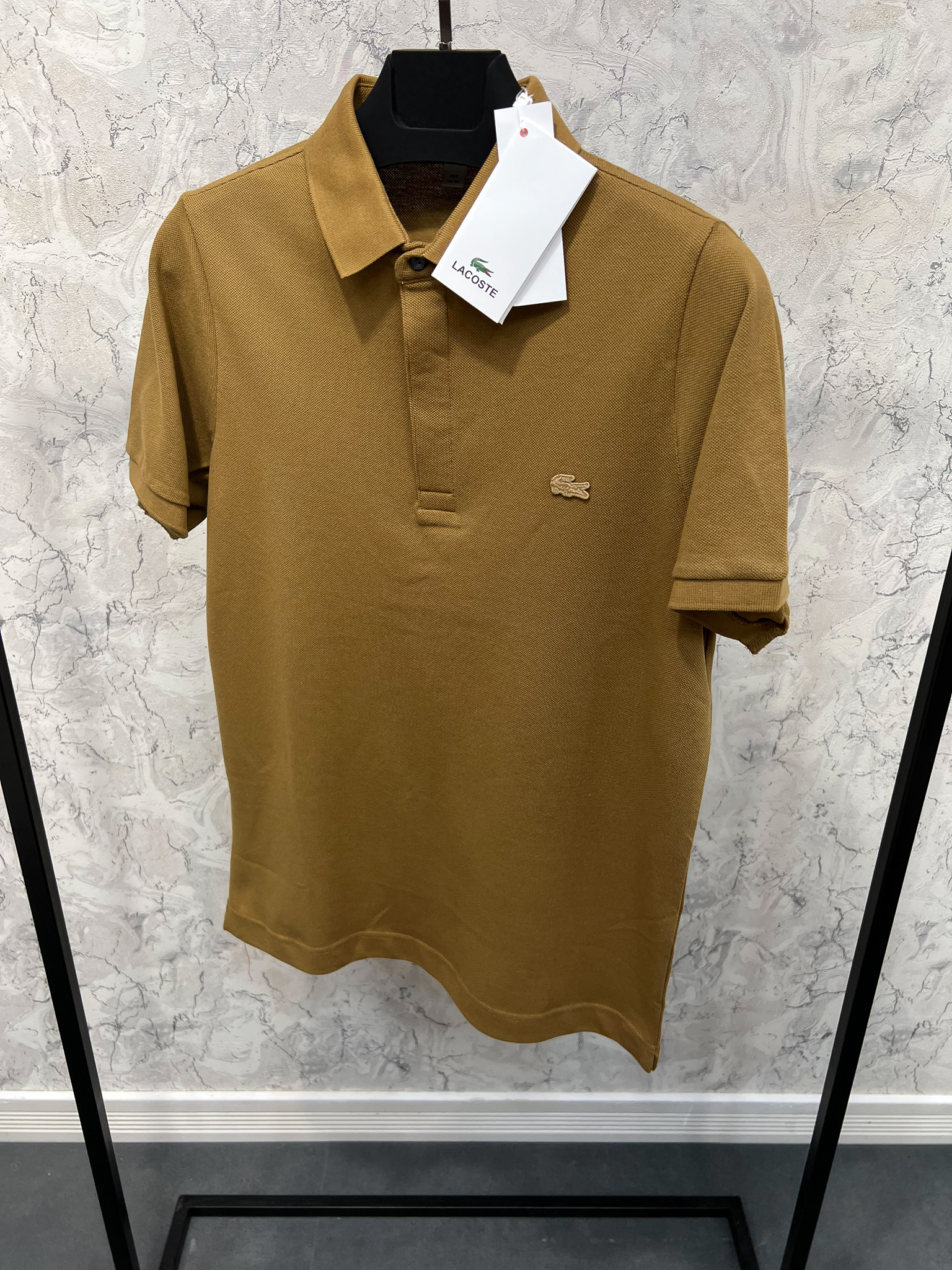 Erkek%20Paris%20Normal%20%20Fit%20Taba%20Polo%20Yaka%20T-shirt%207025YT