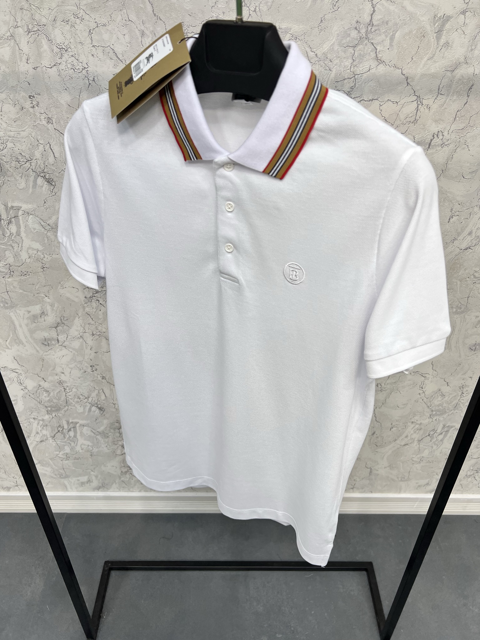 Erkek%20Normal%20%20%20%20Fit%20%20Beyaz%20%20Polo%20Yaka%20T-shirt%208008%20B