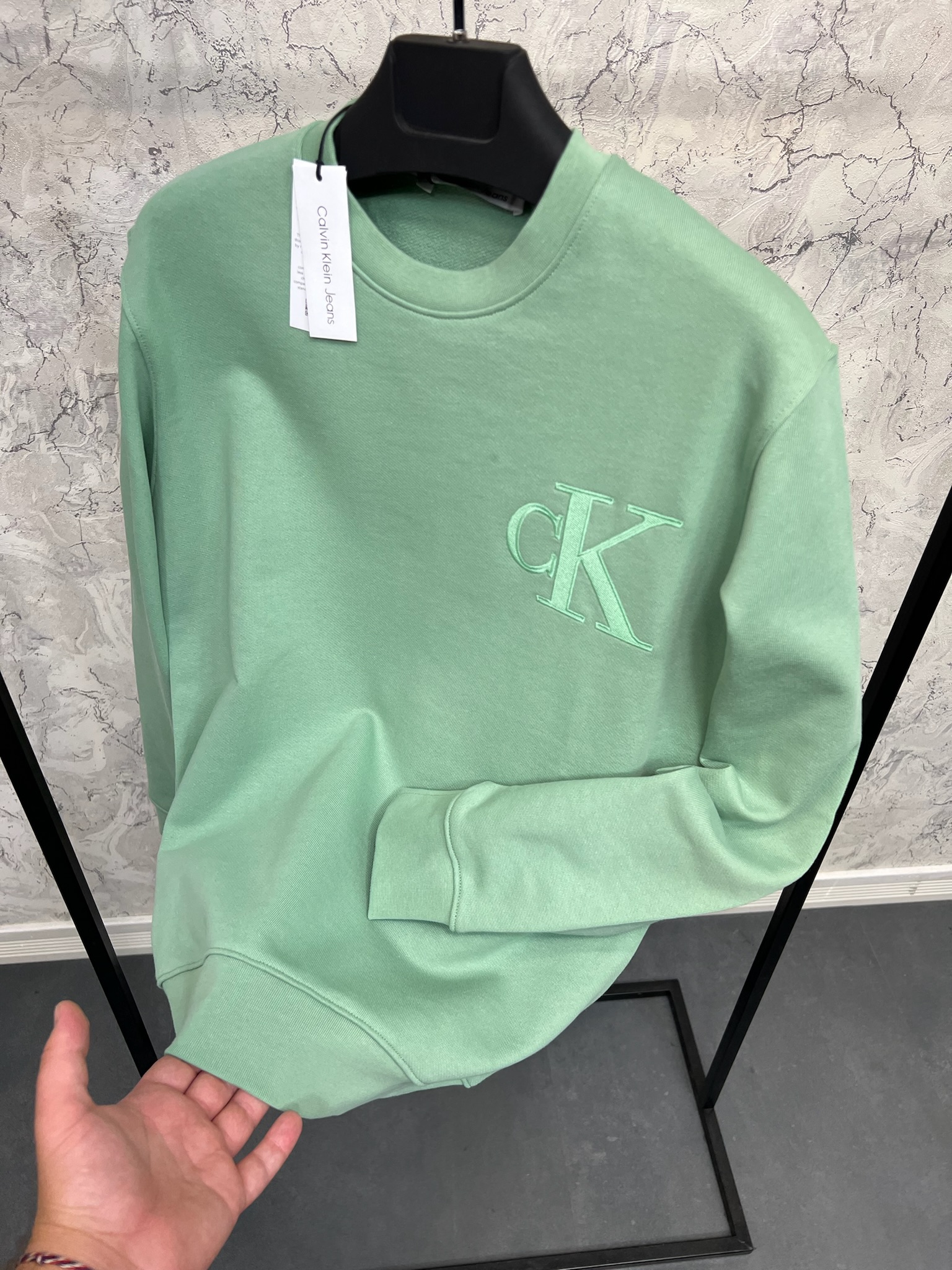 Erkek%20Normal%20%20Fit%20%20Yeşil%20%20Sweatshirt%20%20%2025K040Y