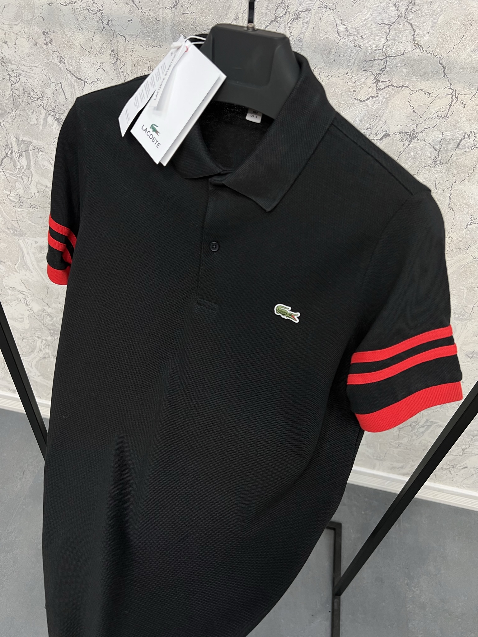 Erkek%20Normal%20%20%20%20Fit%20%20Siyah%20%20Polo%20Yaka%20T-shirt%208006S