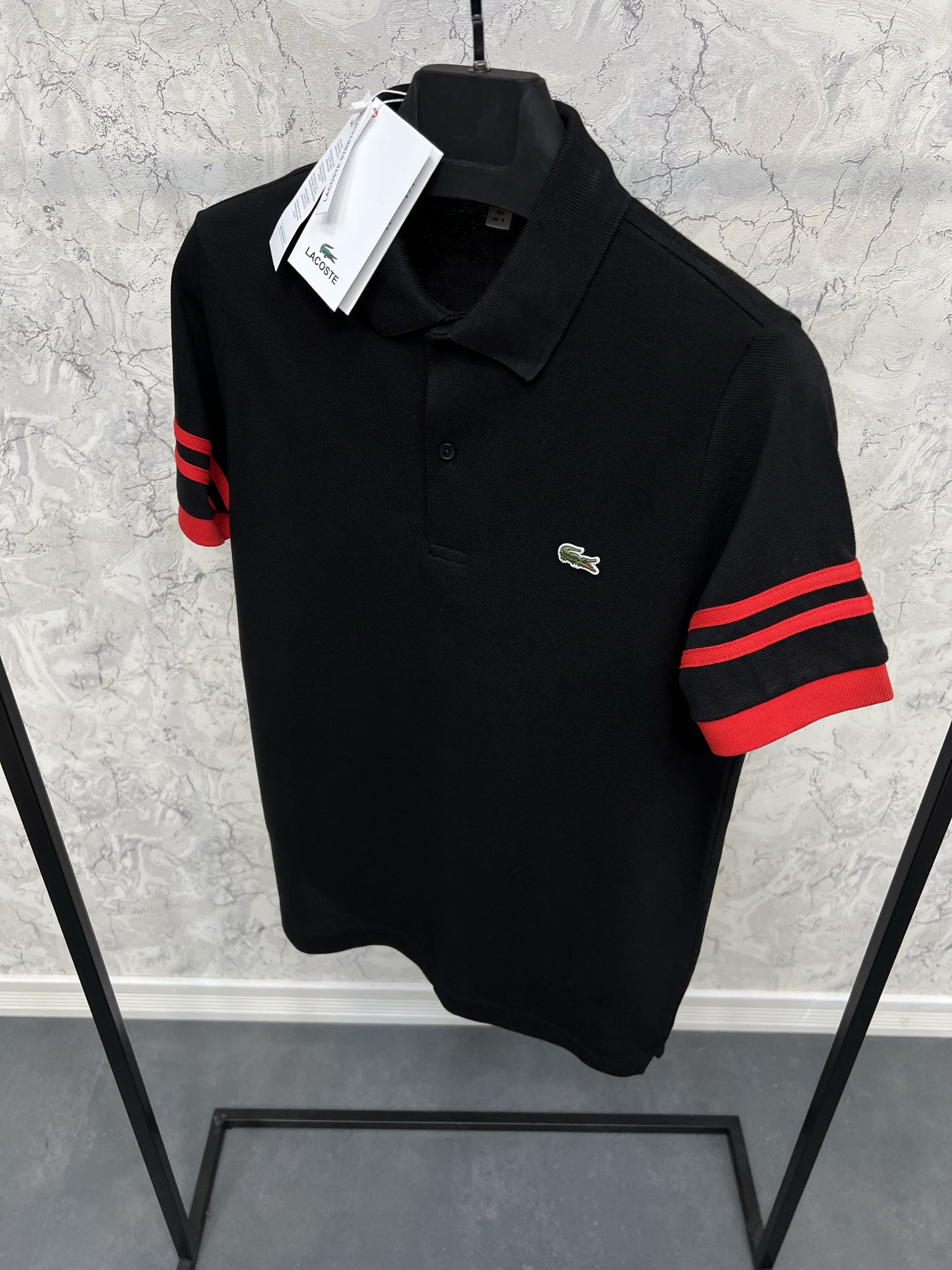 Erkek%20Normal%20%20%20%20Fit%20%20Siyah%20%20Polo%20Yaka%20T-shirt%208006S