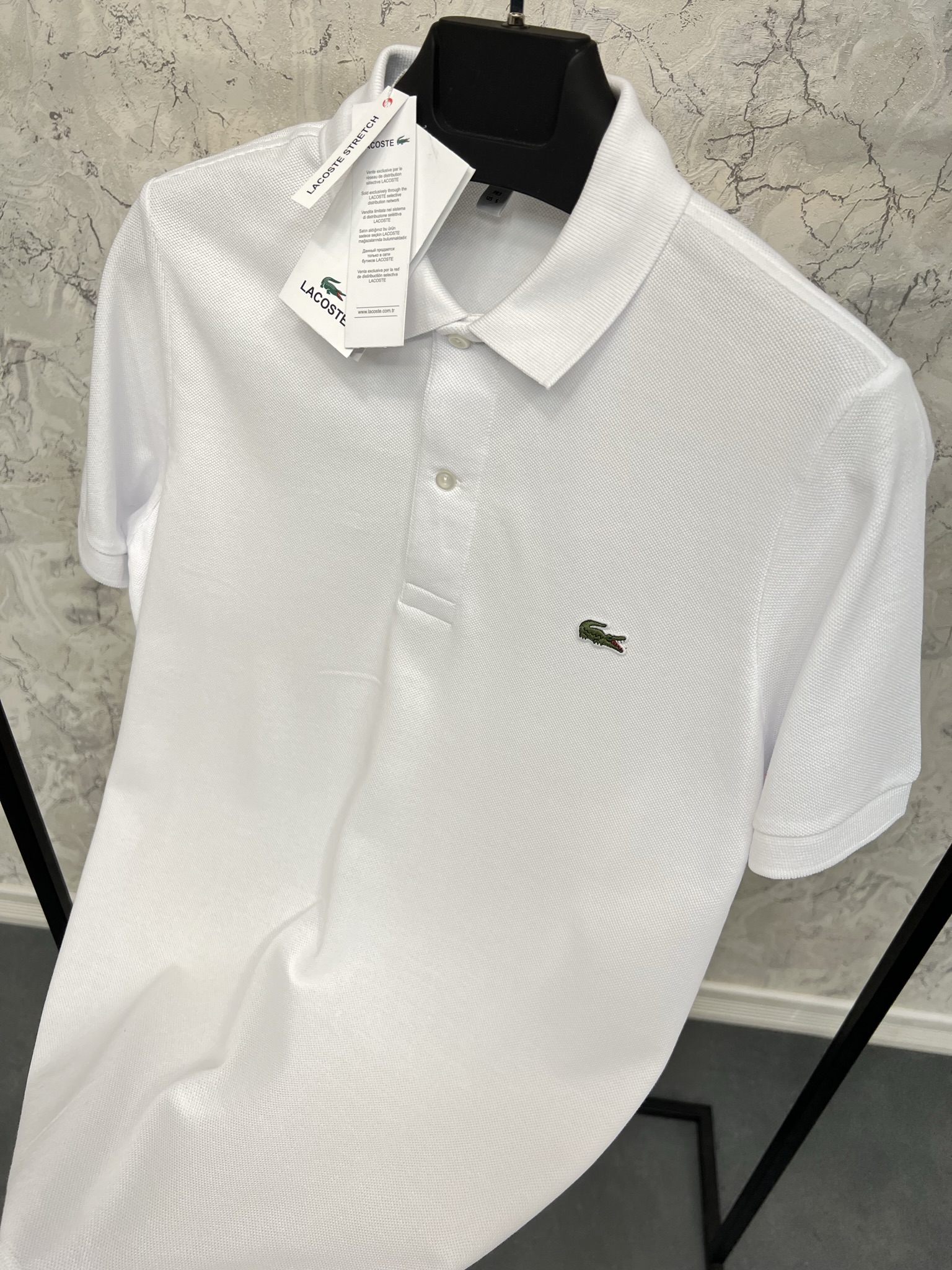 Erkek%20Normal%20Fit%20%20Beyaz%20Polo%20Yaka%20T-shirt%207001B