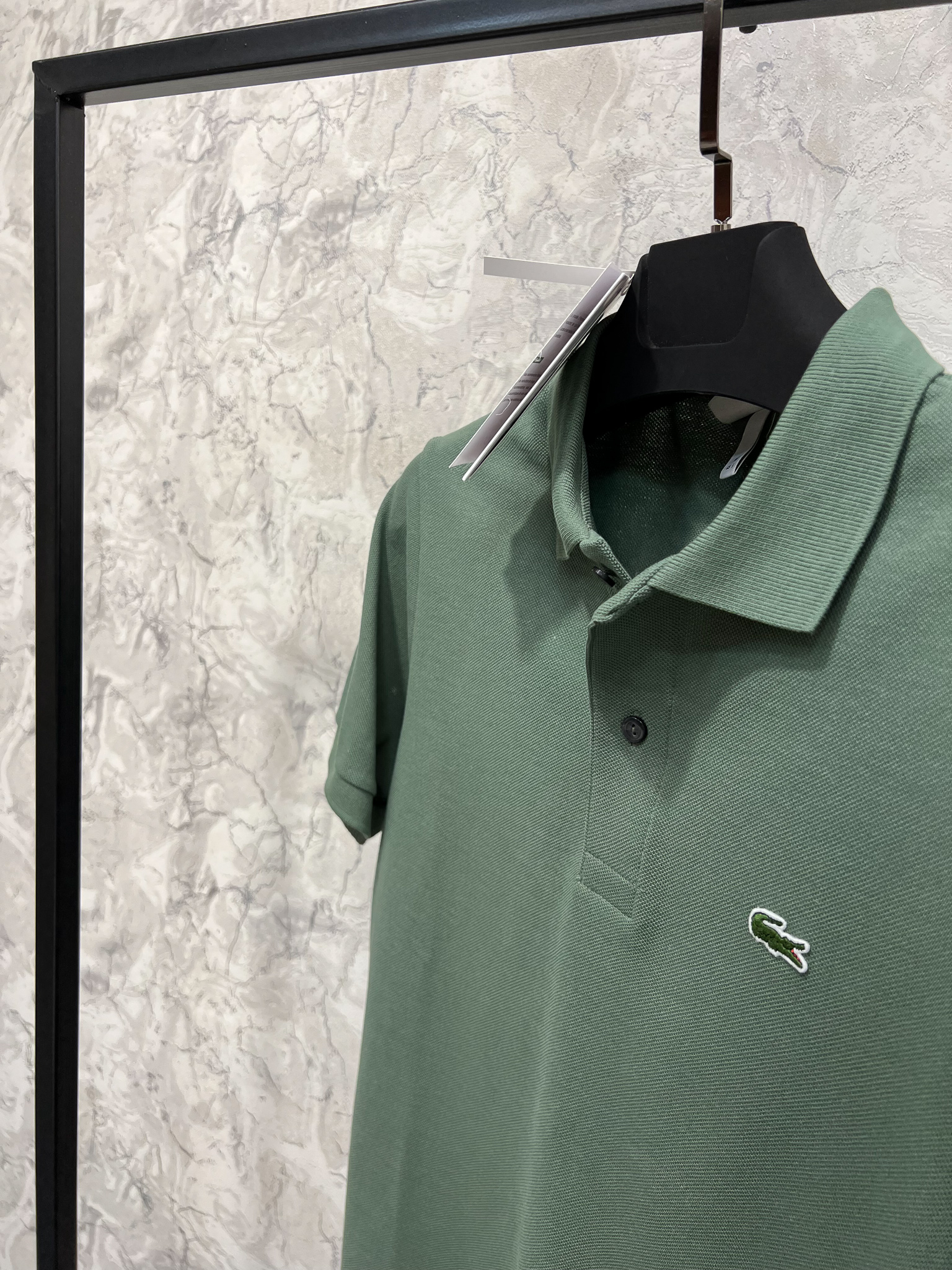 Erkek%20Normal%20%20Fit%20Çağla%20Yeşili%20Polo%20Yaka%20T-shirt%207001Y