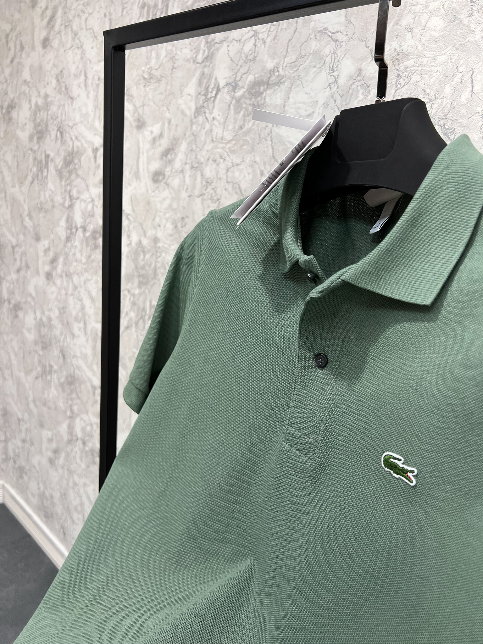 Erkek%20Normal%20%20Fit%20Çağla%20Yeşili%20Polo%20Yaka%20T-shirt%207001Y