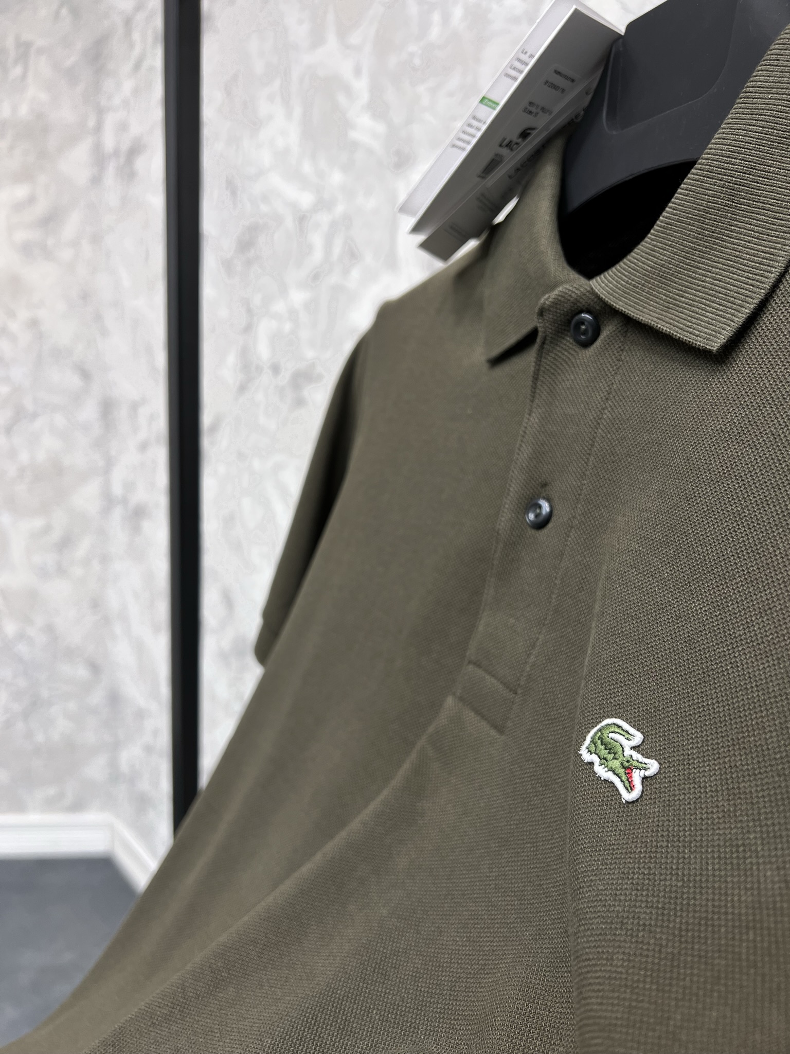Erkek%20Normal%20%20Fit%20Koyu%20Yeşil%20Polo%20Yaka%20T-shirt%207001K