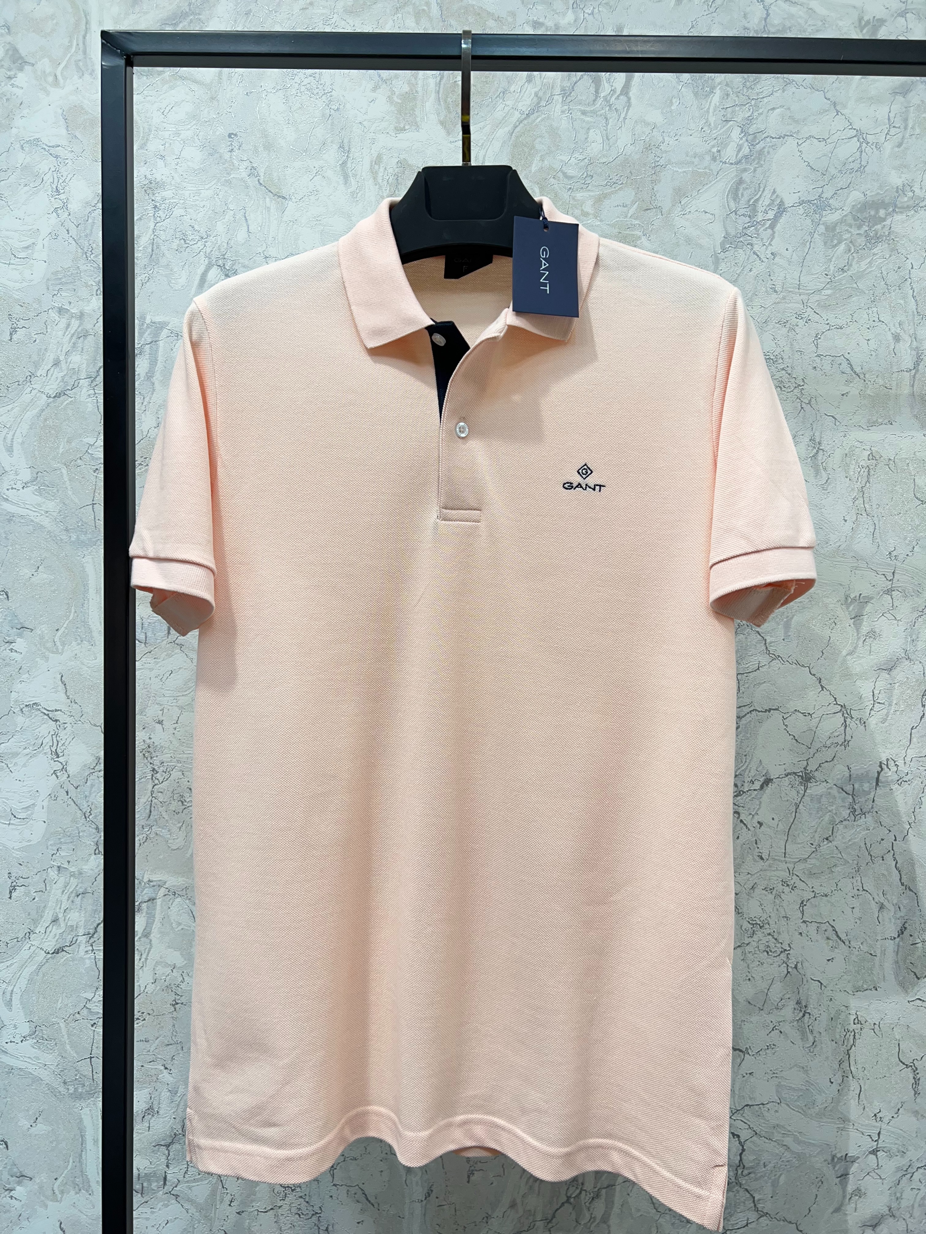 Erkek%20Slim%20%20%20Fit%20Somon%20Polo%20Yaka%20T-shirt%207071S
