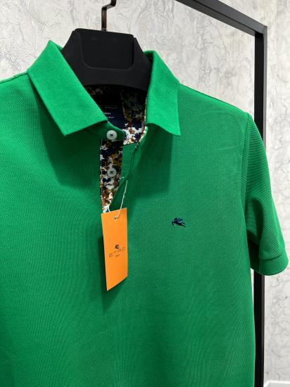 Erkek Normal  Fit Yeşil  Polo Yaka T-shirt 7089Y