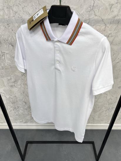 Erkek Normal    Fit  Beyaz  Polo Yaka T-shirt 8008 B