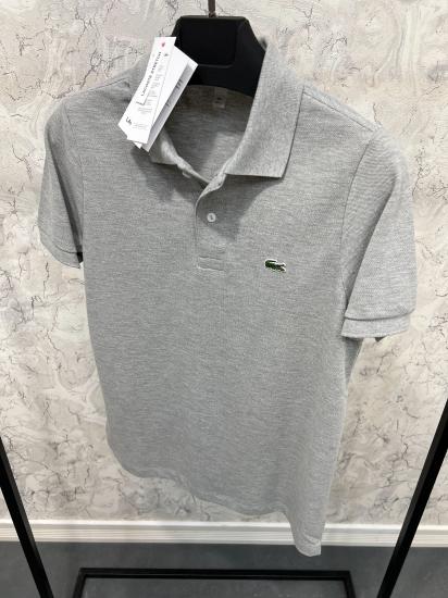 Erkek Normal  Fit Gri  Polo Yaka T-shirt 7001G